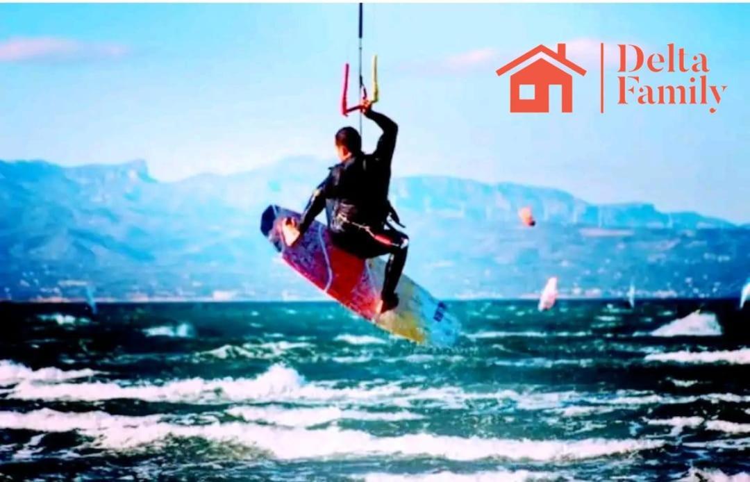 Deltafamily ¡ Barbacoa,Piscina, Wifi Chromecast !! Lejlighed Els Muntells Eksteriør billede